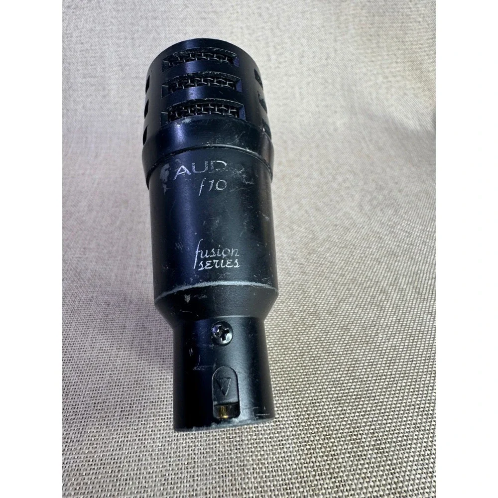 Audix Fusion Series f10 Dynamic Cardioid Percussion Instrument Microphone Black